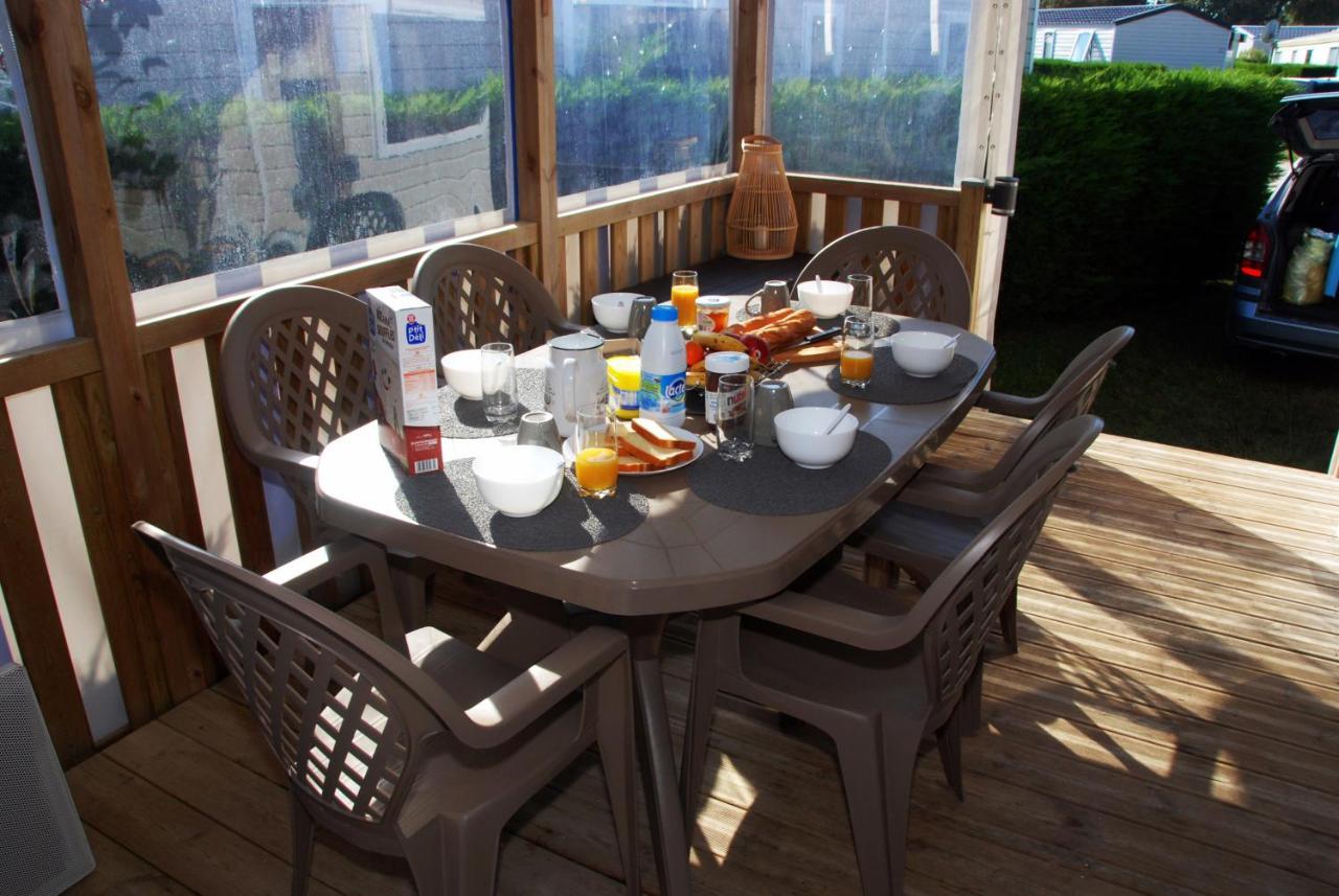 Mobilhome 2Ch Climatise-Terrasse Fermee-4 Velos-Camping 4 Etoiles Les Charmettes レ・マトゥ エクステリア 写真
