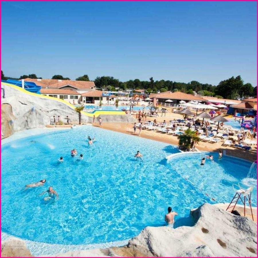 Mobilhome 2Ch Climatise-Terrasse Fermee-4 Velos-Camping 4 Etoiles Les Charmettes レ・マトゥ エクステリア 写真