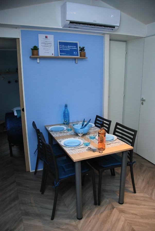 Mobilhome 2Ch Climatise-Terrasse Fermee-4 Velos-Camping 4 Etoiles Les Charmettes レ・マトゥ エクステリア 写真