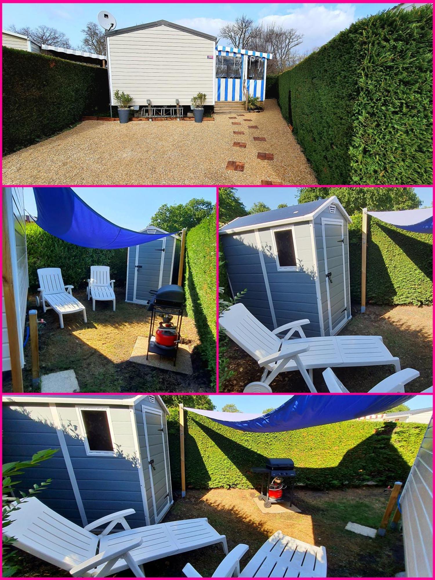 Mobilhome 2Ch Climatise-Terrasse Fermee-4 Velos-Camping 4 Etoiles Les Charmettes レ・マトゥ エクステリア 写真