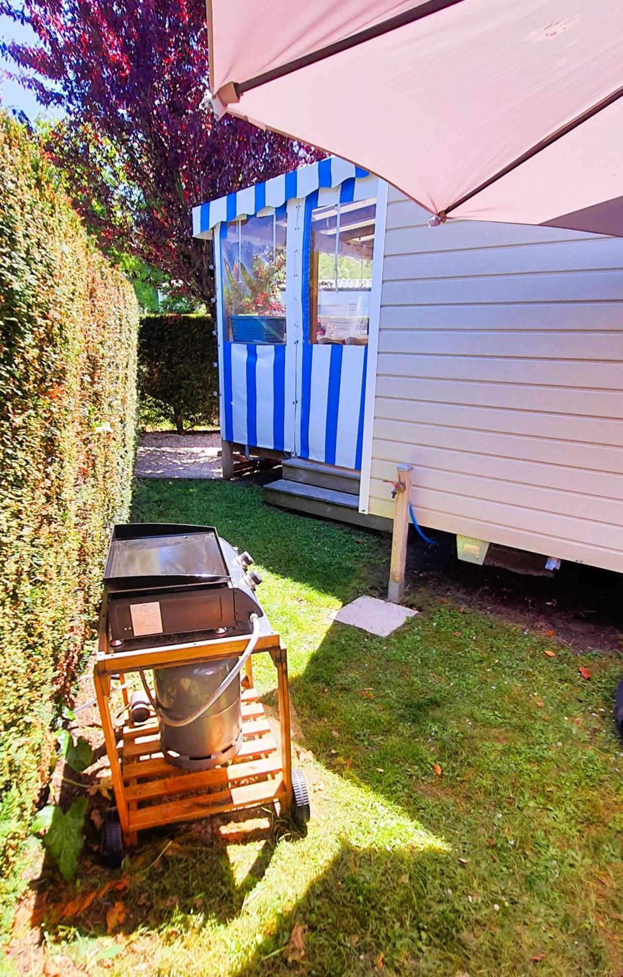 Mobilhome 2Ch Climatise-Terrasse Fermee-4 Velos-Camping 4 Etoiles Les Charmettes レ・マトゥ エクステリア 写真
